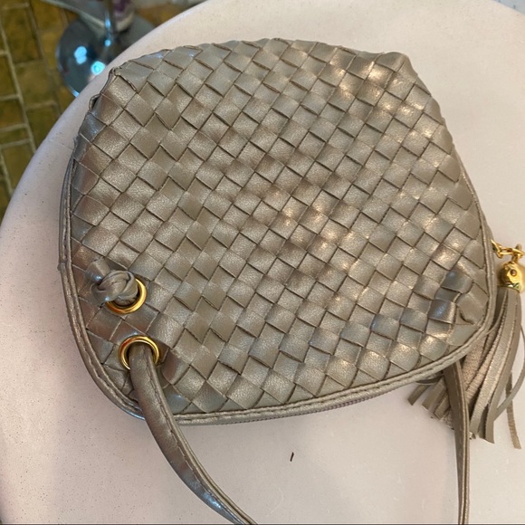 J. G. HOOK Silver weaved cross purse - Picture 4 of 9